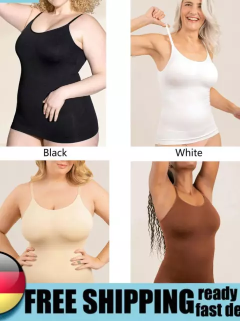 Mujeres Prendas para el torso contorneado corporal Camisa de control de barriga Sin costuras Uso diario