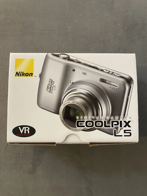 NIKON COOLPIX L5 Digital Camera Silver PicClick AU