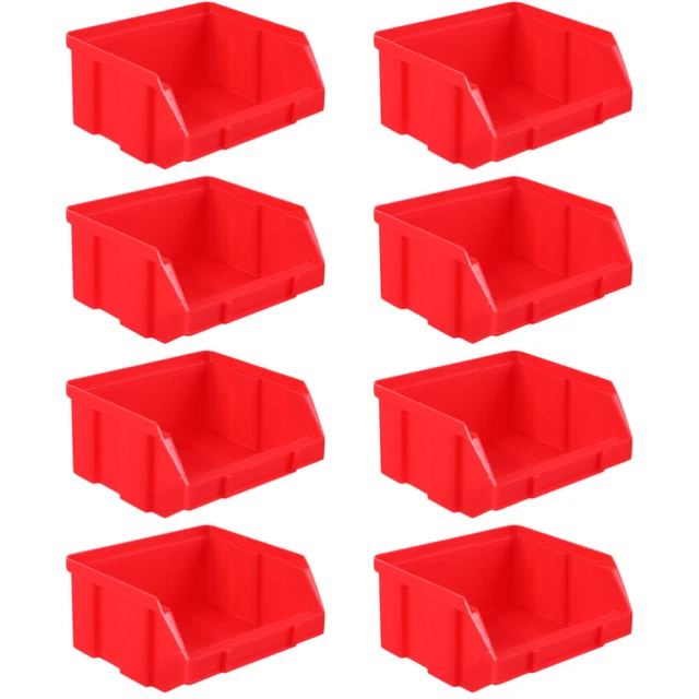 8 Pcs Contenitori Di Stoccaggio Organizzatore Strumenti Ufficio Attrezzo