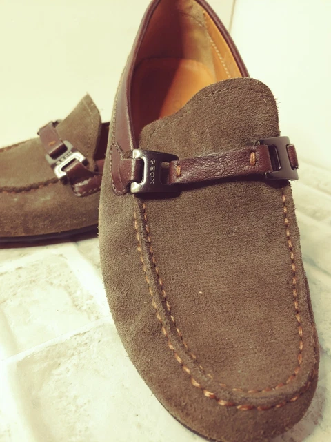 GEOX RESPIRA U620XB GIONA sz 10.5 mens moccasins $55.00  display picture 2