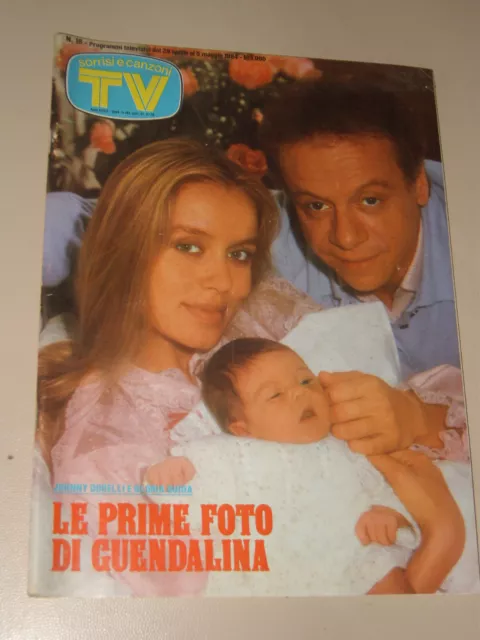 Tv Sorrisi Canzoni=1984/18=Gloria Guida=Carmen Russo=Fabrizio De Andre=Footloose