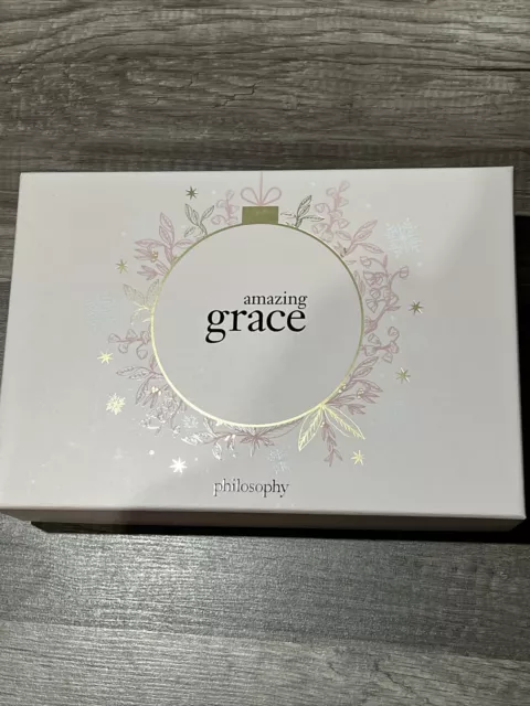 Philosophy 3 PC Gift Set: Amazing Grace EDT, Shampoo & Body Lotion NEW
