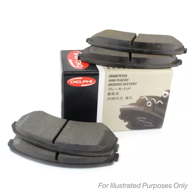 For Kia Venga YN 1.6 CVVT Genuine Delphi Rear Brake Disc Pads Set