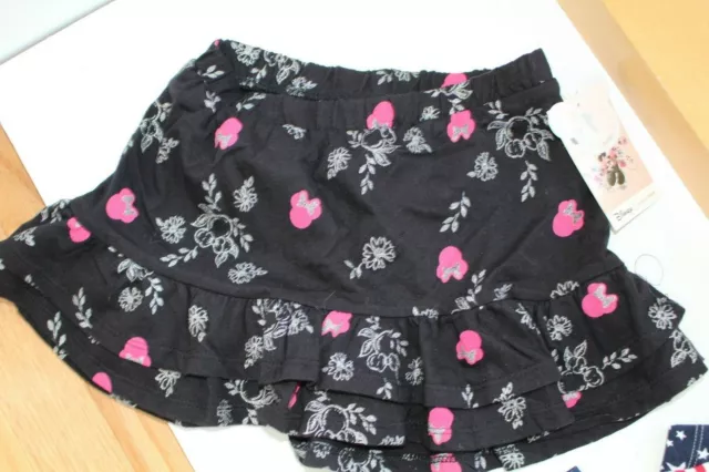 2 PC SET Girls Size 3T Jumping Beans  NWT Lot Mickey Mouse Disney Skirts