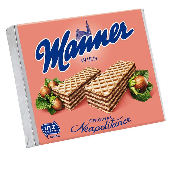 Waffle Uomo Originale Tagli Napoletani Crema Nocciole 12x75g Pg.