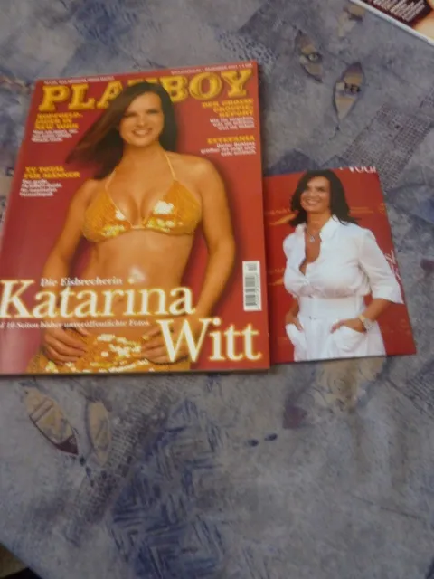 Playboy 12(2001 mit Foto von Katarina Witt super!!!