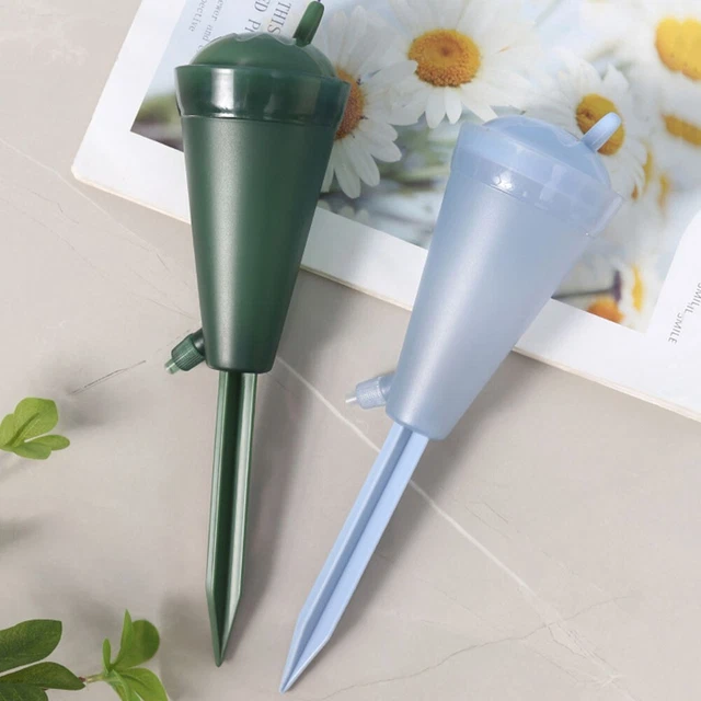 JEDWKFA Lot De 8 Cônes D'Arrosage En Argile - Irrigation Goutte à Goutte Automatique Pour Plantes D'Intérieur Et Jardin