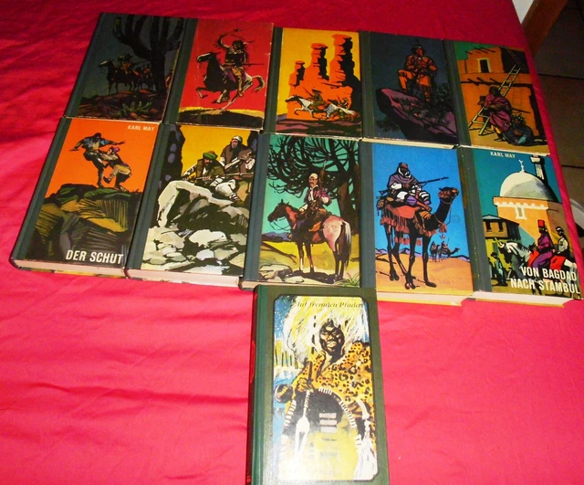 Lot De 20 Livres Pour Enfants Et Adolescents - Mélange Romans Poche & Reliés - Allemand - État Variable