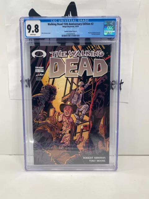 THE WALKING DEAD 15th Anniversary Edition #2  Samnee Variant Cover A CGC 9.8