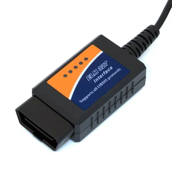 USB ELM327 V1.5 OBDII OBD2 CAN-BUS Auto Car Interface Diagnostic Scanner Tool 2
