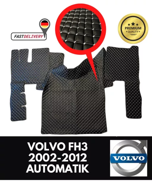 LKW Fußmatten passend für Volvo FH3 Truck Zubehör Lederboden Interieur