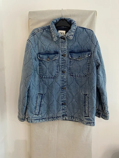 Zara fearless denim jacket top