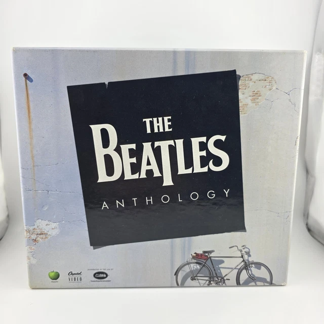 BEATLES ANTHOLOGY 8-VOLUME VHS Box Set 1996 Apple Corps Full Pre-Owned ...
