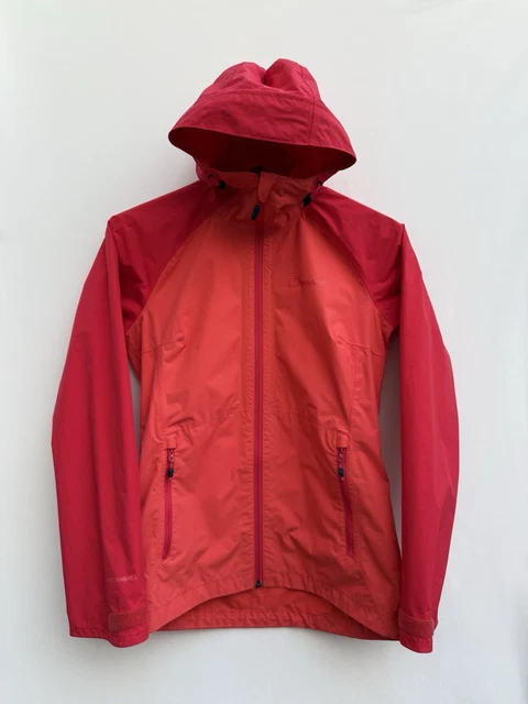 BERGHAUS DELUGE PRO 2.0 Hydroshell Waterproof Jacket Red Coral Women’s ...