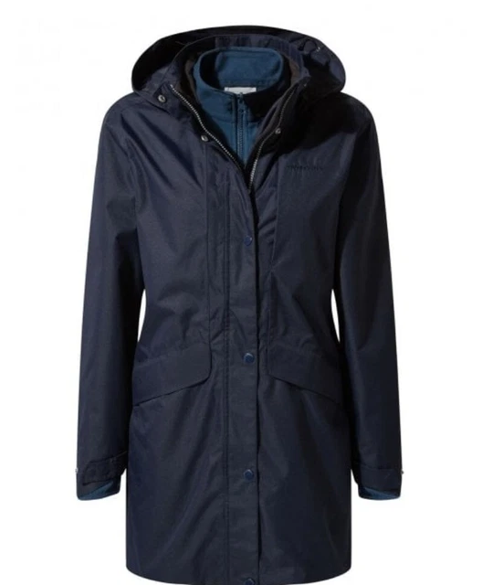 CRAGHOPPERS JACKET LADIES Caldbeck Navy Blue. CWW1166 R13 71.99