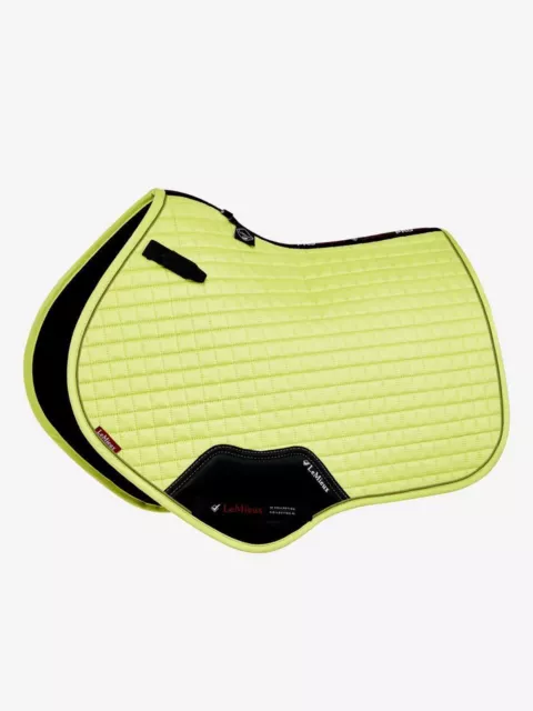 LeMieux Suede Close Contact Saddle Pad - Kiwi