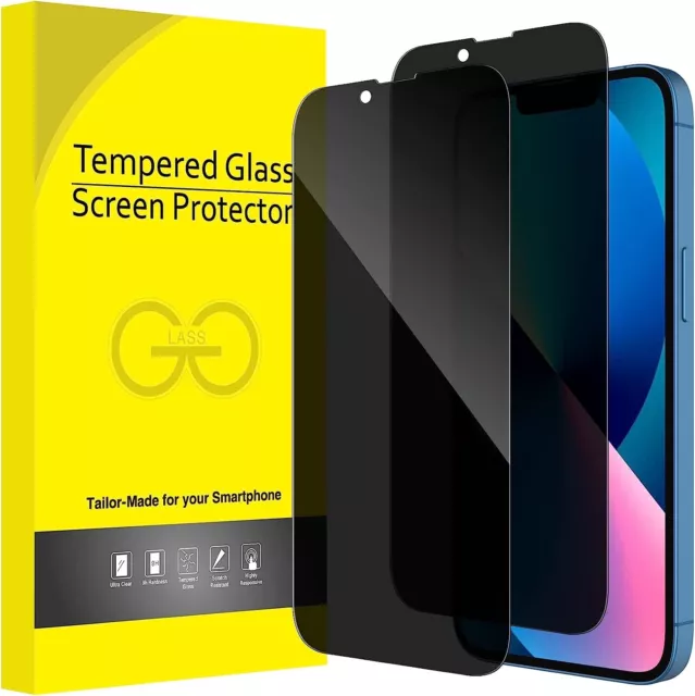 Privacy Anti-Spy Glass Screen Protector For iPhone XR 11 13 14 15 Pro Plus Max