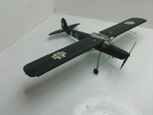 Maquette Avion Tamiya 1/48 Fieseler Fi156C Storch - Kit En Plastique à Monter, Niveau Intermédiaire