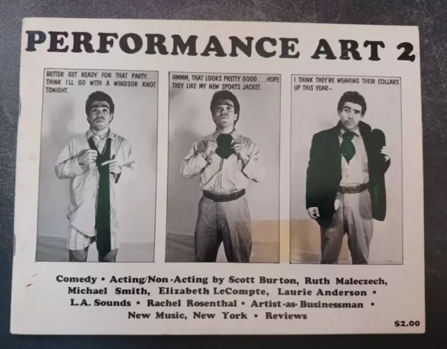 PERFORMANCE ART 2 NYC 1979 Laurie Anderson Rachel Rosenthal Pauline Oliveros +++