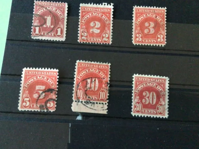 Uunited States postage due used  stamps   Ref A4721