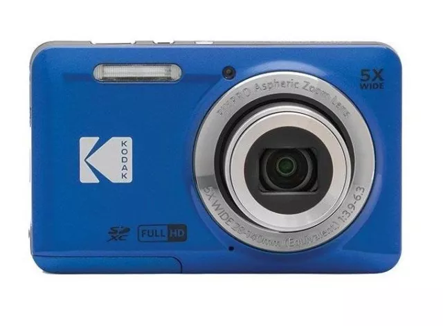 Kodak PIXPRO FZ55 Compact Digital Camera - Blue