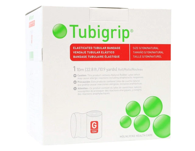Size G Tubular Bandage 10M Box Natural (32.8ft/10.9yards)