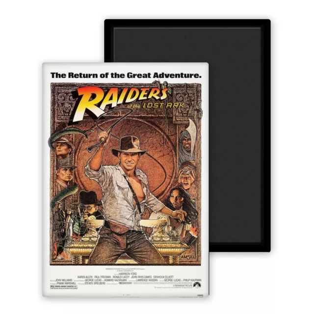 Indiana Jones-Raiders of the Lost Ark Affiche Film-Magnet Personnalisé 54x78mm