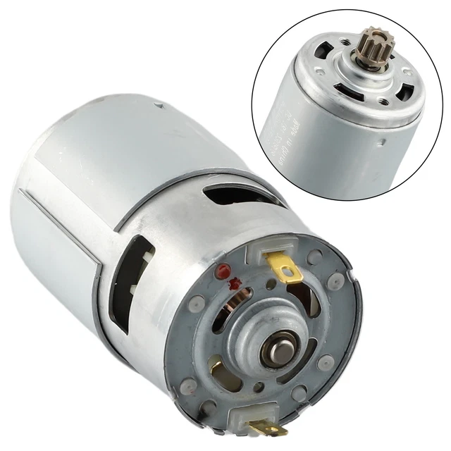 YOSOO moteur à courant continu Moteur XD-775 Moteurs Pour Perceuse De