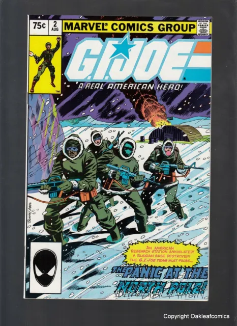 GI Joe 2 Marvel Comic Book 1982 VF-NM