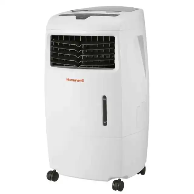Honeywell Enfriador de Aire Ventilador Móvil Ruedas Refrigeración 230 W Blanco H