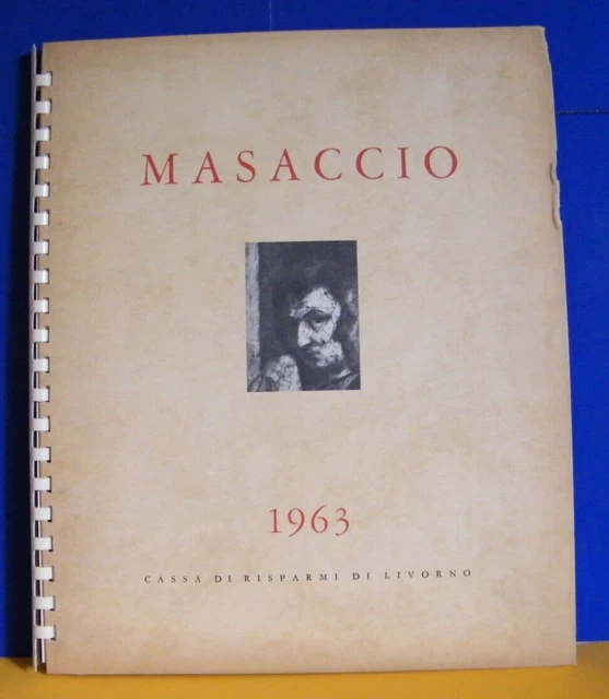 Da34 - Masaccio - Calendario Anno 1963 - Cassa Di Risparmio Di Livorno