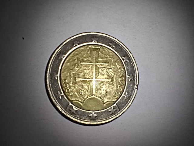 PIÈCE DE 1 euro rare Slovensko 2009 EUR 75,00 - PicClick FR