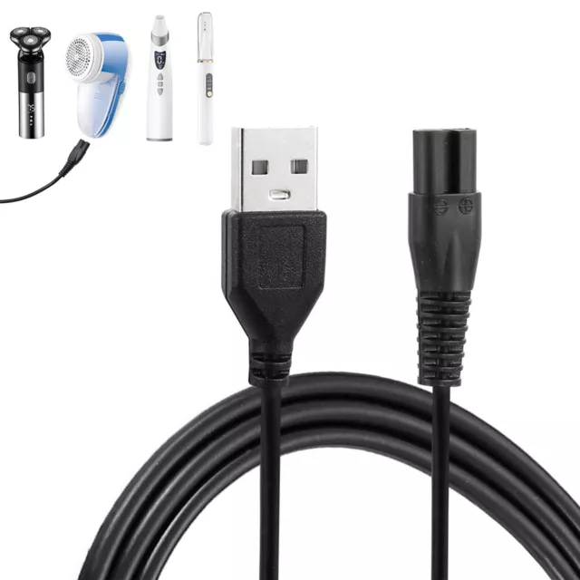Charger Cable Compatible with Meridian Grooming Electric Shaver Replacement