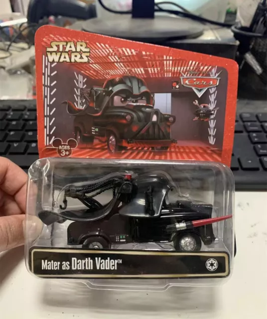 Disney Pixar Cars Starwars Mater As Darth Vader Metal Diecast Toy New in Box