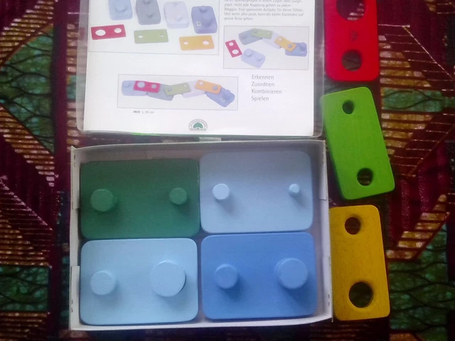 MEISTERGILDE HOLZSPIELZEUG &COMBI-TRAIN& Kombinationsspiel 4620 EUR 1 ...