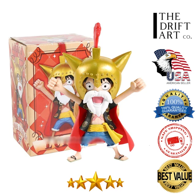 ANIME ONE PIECE Luffy Straw Hat Pirate Art Doll Collectible PVC Model