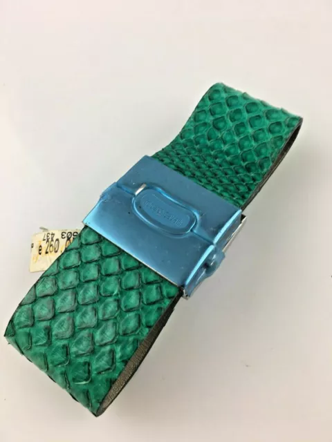 Elegante Orologio Roberto Cavalli Quarzo Solo Tempo Donna 35mm Bracciale Verde 2