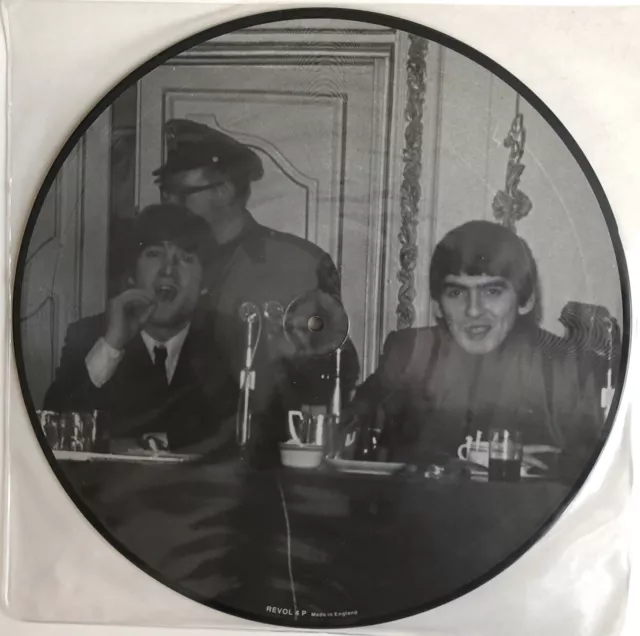 Beatles Picture Disc - Limited Edition Interview Rare LP Vinyl.