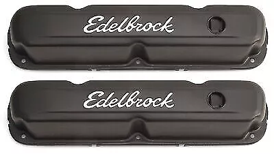 EDELBROCK 4473 Signature Series Valve Covers for Chrysler 318-340-360 V8 65-91 (