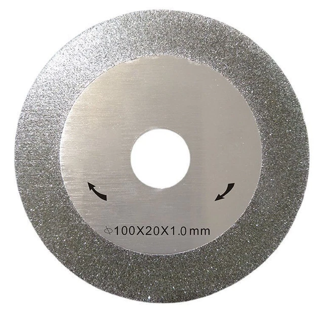 Lama da taglio disco 1 pz 4 pollici per 100 tipo smerigliatrice angolare colore argento