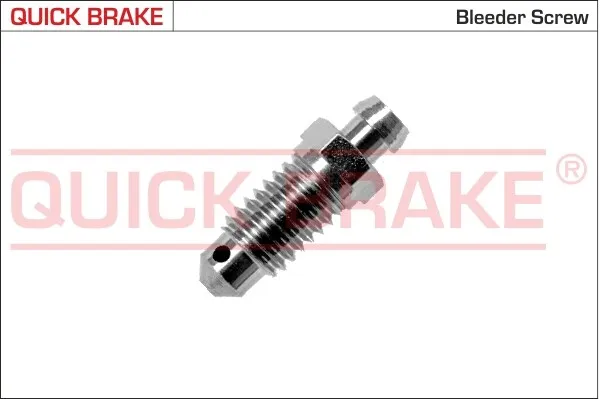 0100 Quick Brake Breather Screw/Valve, Wheel Brake Cylinder Front Axle Rear Axle