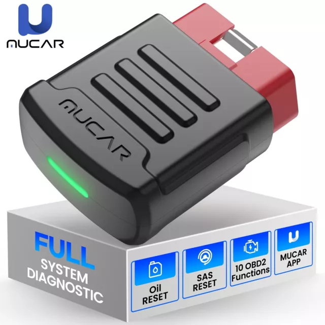 MUCAR BT200 Profi KFZ OBD2 Diagnosegerät AUTOVIN Alle System Scanner Bluetooth