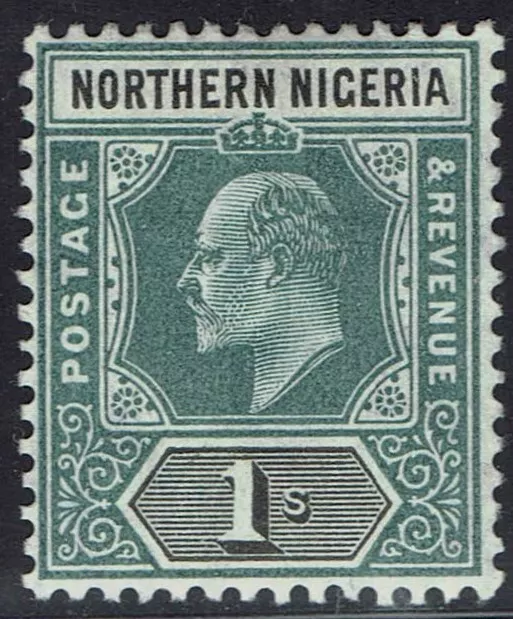 Northern Nigeria 1905 Kevii 1/- Wmk Multi Crown Ca