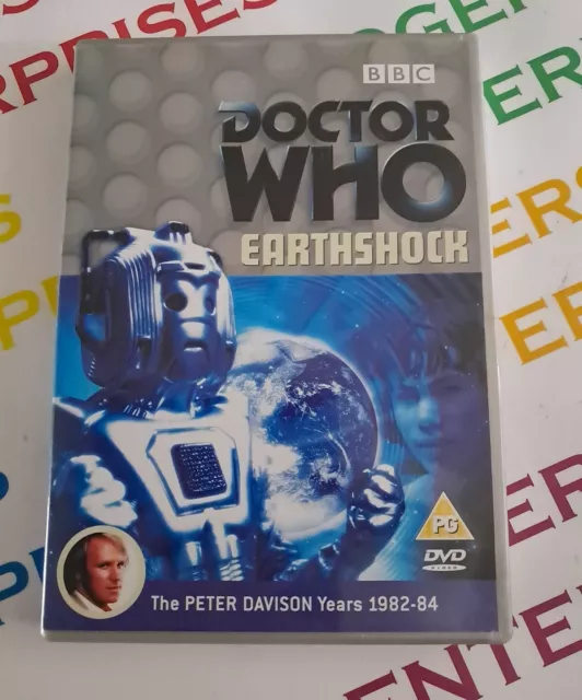 Doctor Who: Earthshock DVD (2003) Peter Davison Used Good Condition