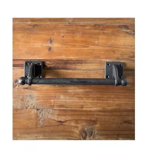 Rustic Door Cabinet Pull Barn Iron Gate Garage Cart Handle Island Towel Bar
