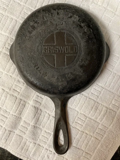 Griswold Cast Iron Skillet #3 With Lid