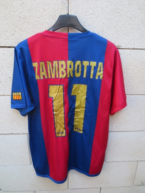 MAILLOT F.C BARCELONA BARCELONE Barça DAVID VILLA n°7 vintage shirt camiseta M EUR 29,90 - FR