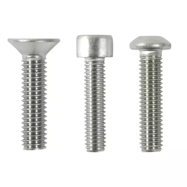 A2 Stainless Steel Bolts Csk, Button, Cap Head Allen Key Socket Screws M6 M8