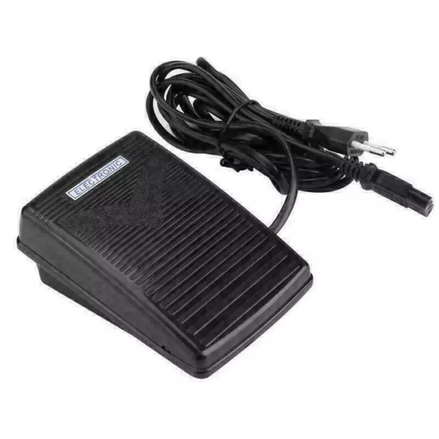 Foot pedal foot control for various sewing machines with plug EU cable