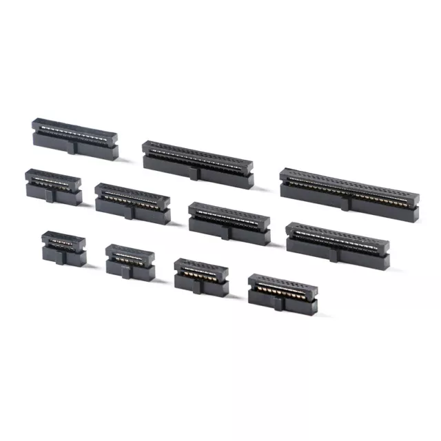 Crimping Head IDC Connector FC-6/8/10/12/14/16/20P-50P 1.27mm Pitch 3-piece Kit